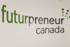 3D-cut-aluminium-letters-Futurepreneur-Canada