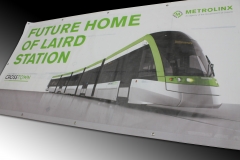Metrolinx mesh banner