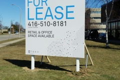 Billboard For Lease, single sided