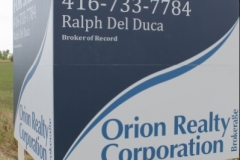 V shape billboard Orion Realty