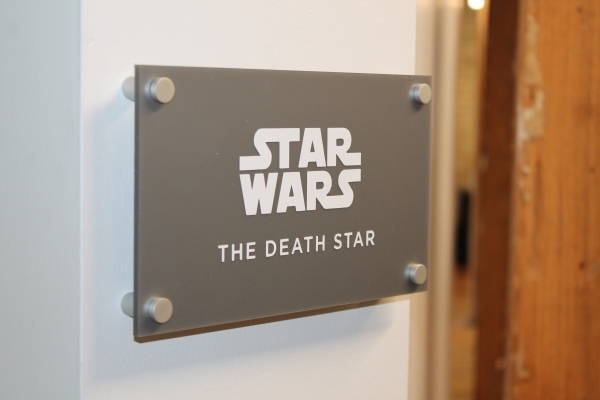 Lobby acrylic sign Star Wars