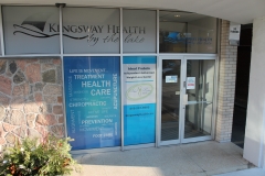 Kingsway Health full color windows wrap
