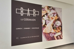 Wall graphics Le Germain