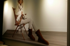 Wall graphics for UGG store