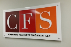 Reception sign CFS