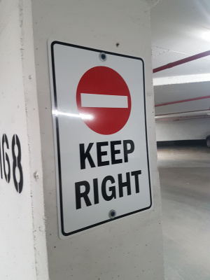 Keep-right-sign