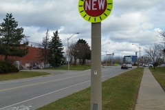 Traffic control sign