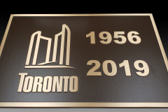 Bronze-plaque-with-raised-text-and-border-for-renovated-bridge-Toronto